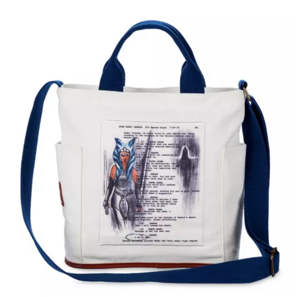 NWT Disney Star Wars Ahsoka Tano Ashley Eckstein I Am No Jedi Tote Bag